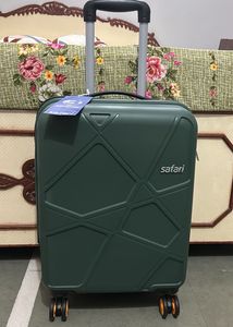 New-Safari Green Hard Shell Suitcase