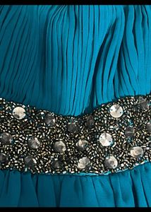 Elegant Teal Maxi Dress