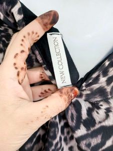 Leopard Print Mini Dress