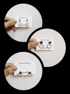 Combo of 3 Korean Earrings