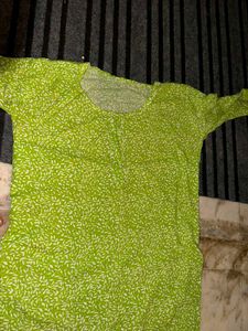 Green Kurta for Daily Wear