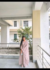 aesthetic anarkali with dupata✨️