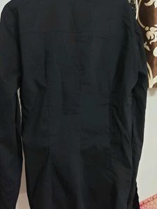 Classic Black Button-Up Shirt