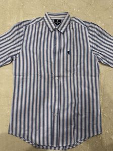 Red Tape Striped Casual Shirt