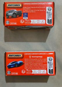 MATCHBOX KOENIGSEGG &amp; FORD BRONCO COMBO