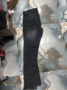 Grey And Black Wash Jeans