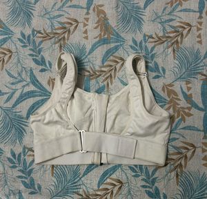 White Sports Bra