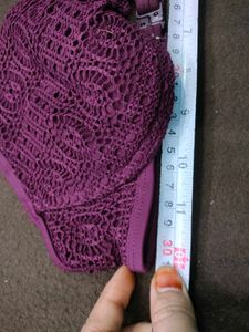 Purple Crochet Bikini Top 🤎