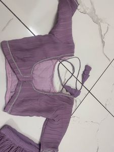 Purple Lehenga Choli Set