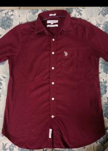 U.S. Polo Assn. Maroon Shirt
