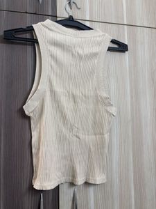 ZARA RIPPED TANK TOP