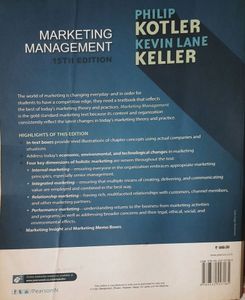 Marketing Management ( Philip Kotlar and Kevin Lane Keller  ) for MBA / PGDM