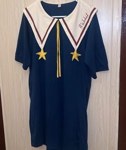 Cute Navy Dress with Sailor Collar