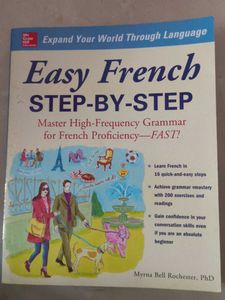 Easy French Step-By-Step Language Book