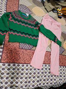 Vintage sweater and pants
