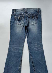 Y2K low rise bootcut jeans
