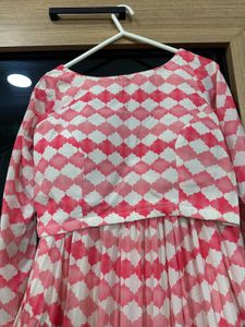 Boho Tiered Midi Skirt with blouse