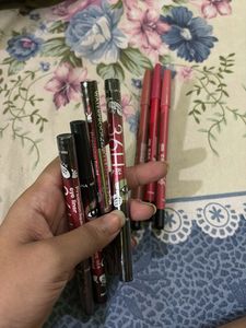 Lot of 7 Eyeliner &amp; Lip Liner Pencils