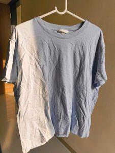 H&M baby blue tee