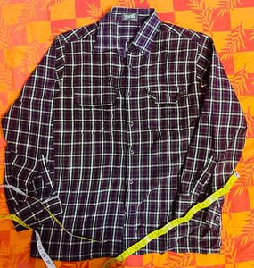 Men’s Cotswool Winter Checked Shirt – XL