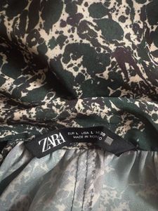 Zara satin top