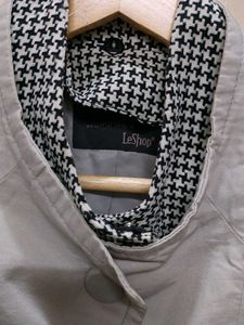 Elegant Grey Trench Coat