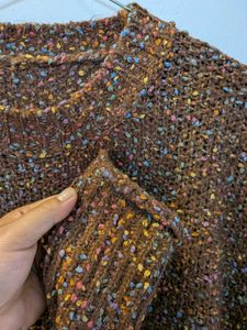 Cozy Speckled Knit Sweater