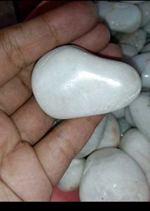 Decorative White Pebbles
