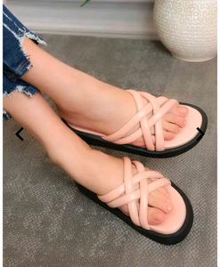 Stylish Pink Platform Sandals