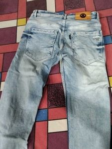 Light Wash Denim Jeans
