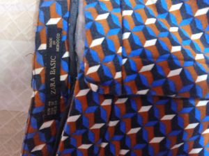 Geometric Print Pants