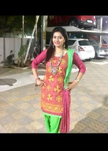Pink green festival navratri Garba Dance patiala