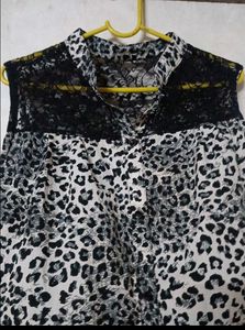 Stylish Puff Sleeve &amp; Leopard Print Tops
