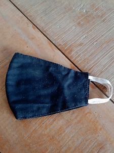 Black Reusable Face Mask
