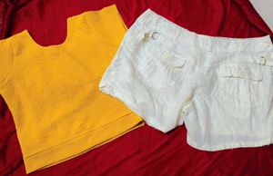 Very Beautiful And Amazing Top With Shorts