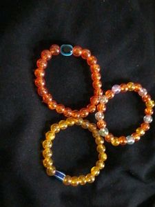 Set of 3 Beaded Bracelets