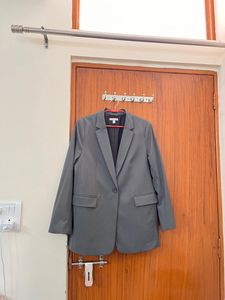 Stylish Grey Blazer s/m 32-36in fits
