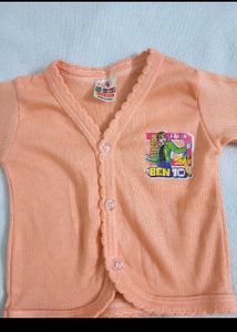 Newborn Unisex Soft Front Open Full Sleeves Baby S