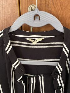 Black And White Striped Shirt