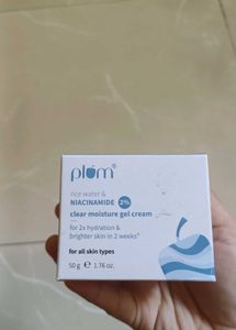 🆕 Plum Rice Water &amp; Niacinamide Sunscreen &amp; Ge