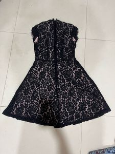 H&amp;M Black Lace Dress