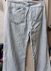 Light Wash Wide Leg Jeans