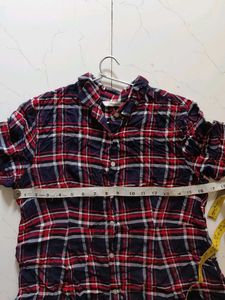Branded Checked frock cum kurti