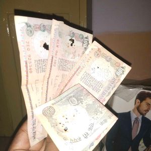 Rare Old Indian 100 Rupees 4 Note +Free Gift