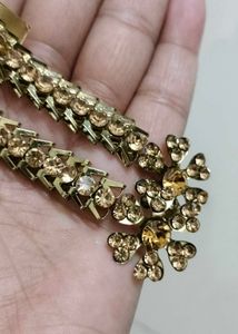 Brand new copper gold earrings