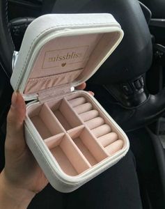 White Jewelry Organizer Box