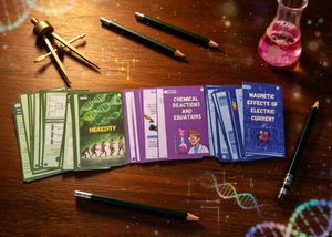 “Class 10 Science &amp; Maths Quick Revision Cards | E
