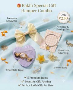 beautiful gift hamper combo fully new