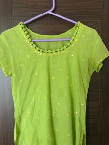 Green Kurti Dress For Women’s