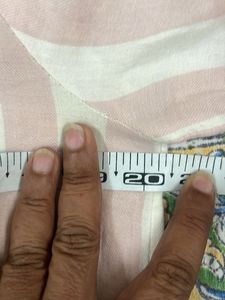Striped Pink Night Suit